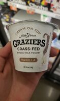 Grass fed Vanilla Yogurt