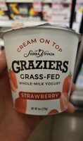 Grad fed strawberry Yogurt