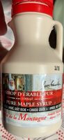 Sirop d’érable pur