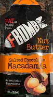 Salted chocolate macadamia nut butter, salted chocolate macadamia