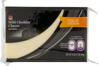 Mild cheddar cheese