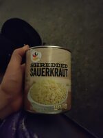 Shredded sauerkraut