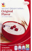 Instant cream farina hot wheat cereal original flavor