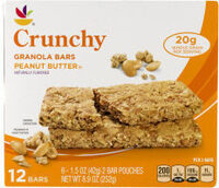 Ahold crunchy granola bars peanut butter