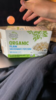 Giant, nature's promise, organic natural style microwave popcorn