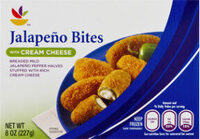 Breaded Mild Jalapeno Pepper Halves Stuffed With