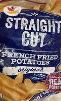 French fried potatoes straight cut