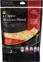 Finely shredded 4 cheese mexican blend monterey jack