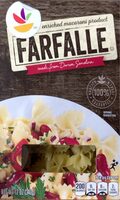 Giant, enriched macaroni product, farfalle