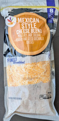 Mexican Style Cheese Blend Monterey Jack, Cheddar, Asadero and Queso Quesadilla Cheeses