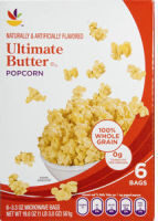 Ahold popcorn ultimate butter microwave