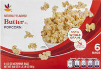 Popcorn butter microwave bags