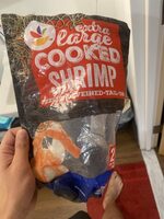 Jumbo cooked shrimp