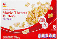 Microwave Popcorn, Movie Theater Butter