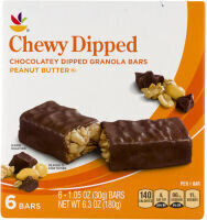 Ahold chewy dipped granola bars peanut butter