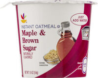 Ahold instant oatmeal maple & brown sugar