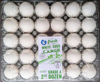 Large White Eggs