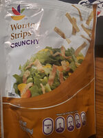 Giant, wonton crunchy strips