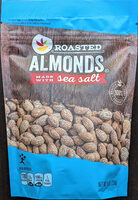 Almonds Roasted Made with Sea Salt