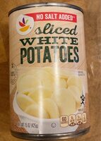 Slices White Potatoes