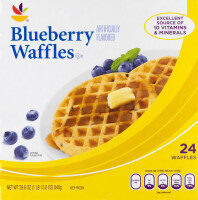 Ahold blueberry waffles