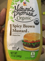 Organic Spicy Brown Mustard
