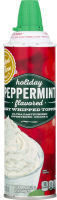 Ahold dairy whipped topping peppermint