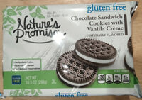 Chocolate Sandwich Cookies With Vanilla Creme