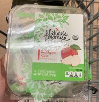Red slice apples