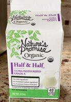 Organic half and half