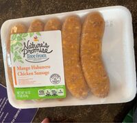 Mango habanero chicken sausage