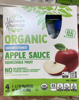 Organic Unsweetened Apple Sauce