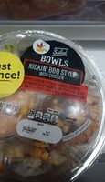 Kickin' BBQ Style Salad With Chicken