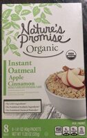 Instant Oatmeal apple cinnamon