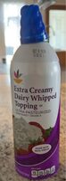 Extra creamy dairy whipped topping