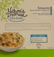 Nature's Promise Fettuccine with Chicken and Broccoli