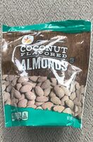 Coconut flavored almonds