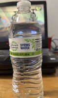 Natures promise spring water