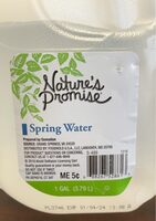 Spring water