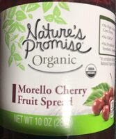 Morello cherry organic fruit spread