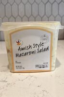 Amish style macaroni salad