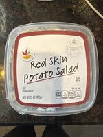Red skin potato salad, red skin