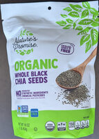 Organic Whole Black Chia Seeds