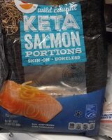 Keta salmon portions