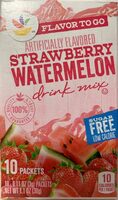 Strawberry watermelon drink mix