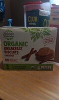 Organic Breakfast Biscuits Cinnamon