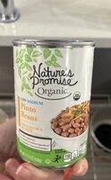 Natures promise, organic pinto beans