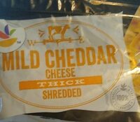 Mild Cheddar Cheese Thick Shredded