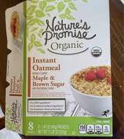 Instant Oatmeal Maple & Brown Sugar