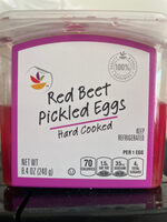 Red Beet Pickled Eggs